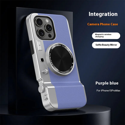 Bluetooth Camera Magnetic Mirror Phone Case