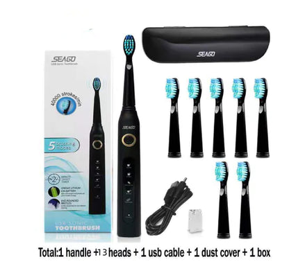 Rechargeable Sonic Toothbrush Set