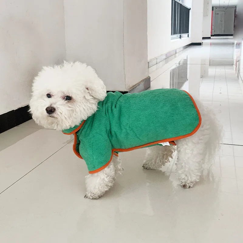 Pet Bathrobe Fast Drying Towel