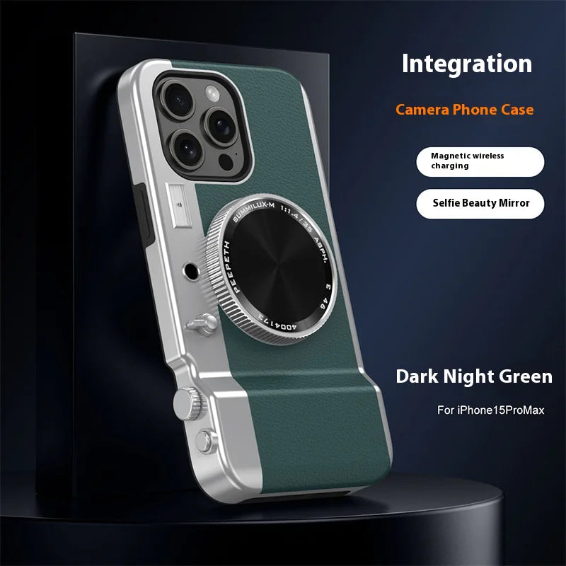 Bluetooth Camera Magnetic Mirror Phone Case