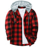 Plaid Hood Casual Shirt