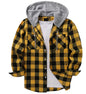 Plaid Hood Casual Shirt