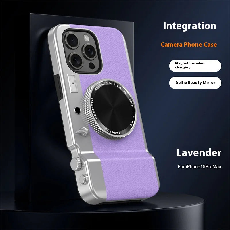 Bluetooth Camera Magnetic Mirror Phone Case