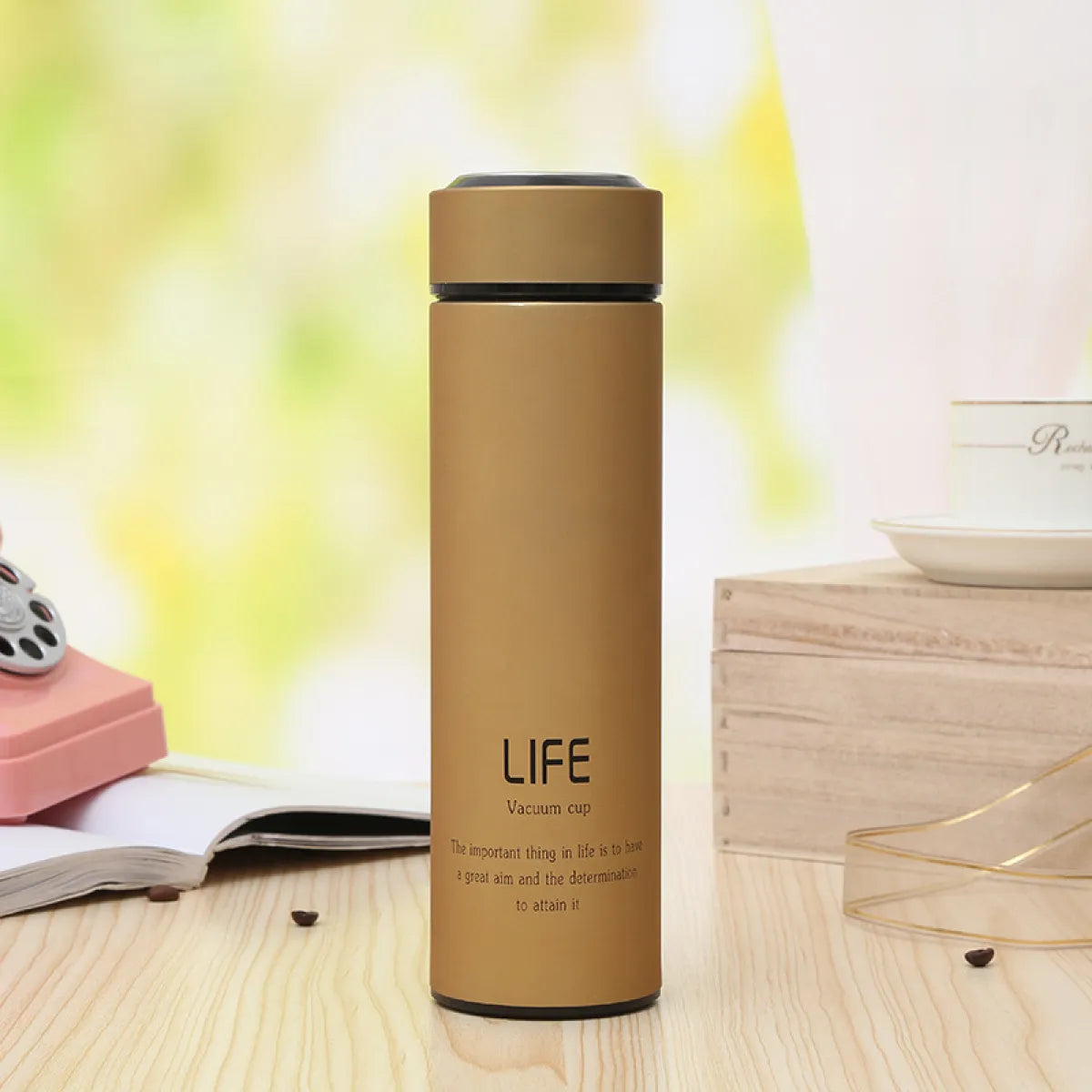 Digital Display Stainless Steel Tumbler