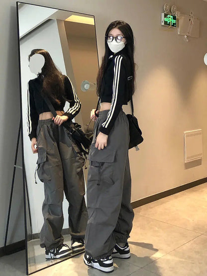 Y2K Streetwear Techwear Cargo Pants