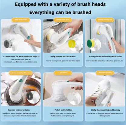 Electric Cordless Cleaning Brush