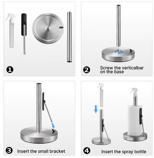 Portable Steel Towel Rack