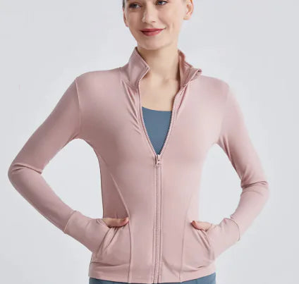 Pocket Track Top Running Fitness Cardigan