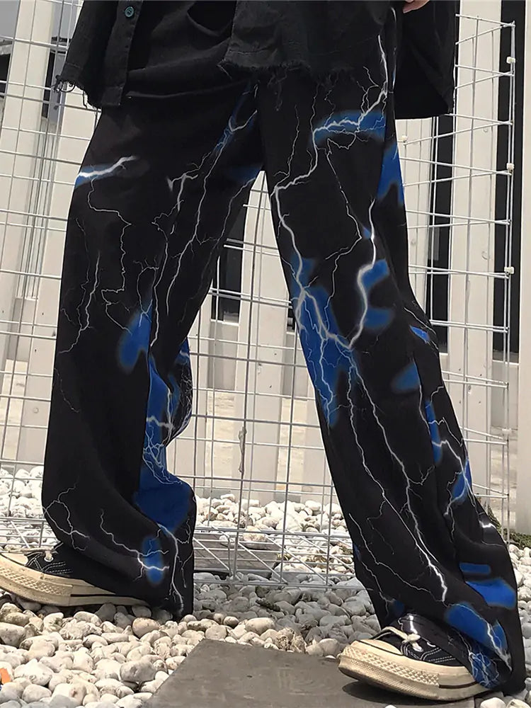 Y2K Harajuku Lightning Pants