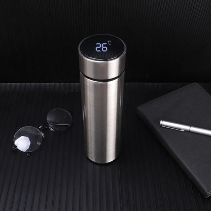 Digital Display Stainless Steel Tumbler