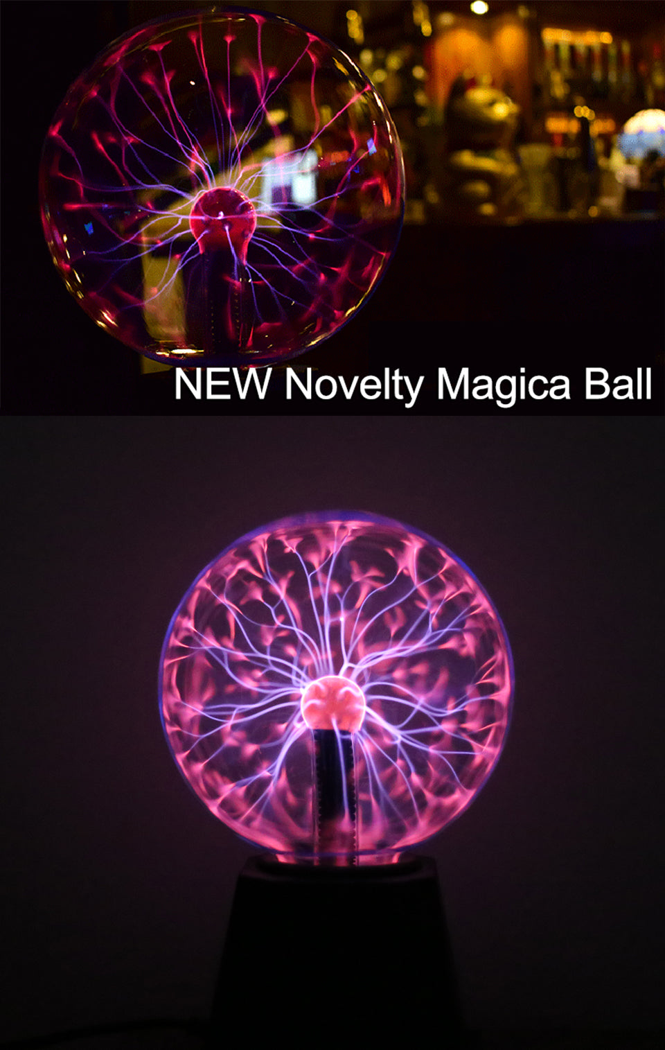 Magic Plasma Ball Lamp